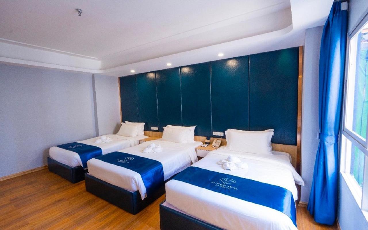 Sapphire Hotel Silom Bangkok Kültér fotó